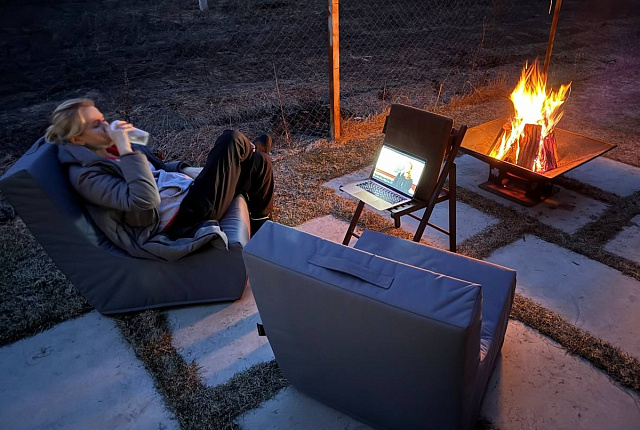 Кресло Кампо устойчив к минусовой температуре 